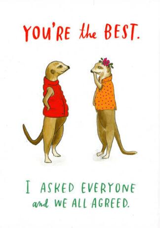 You're The Best.